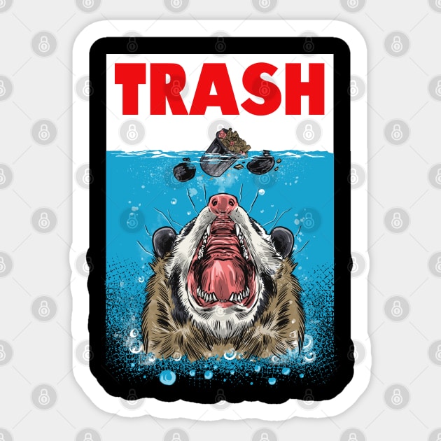 Trash Sticker by Zascanauta